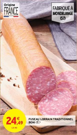 Fuseau Lorrain Traditionnel Boni offre à 24,49€ sur Intermarché