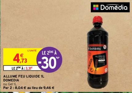 Domedia - Allume Feu Liquide  offre à 4,73€ sur Intermarché