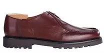 Derbies Homme Chocolat Patiné semelle gomme crantée - COLNEY II GOMME-Derby homme cuir - Chaussures de ville offre à 159€ sur Bexley