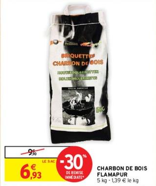 Flamapur - Charbon De Bois offre à 6,93€ sur Intermarché Hyper