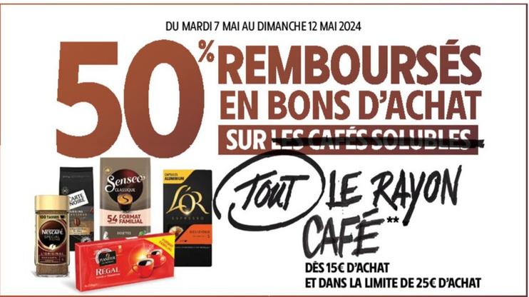 Senseo - Sur Tout Le Rayon Café offre sur Intermarché Express