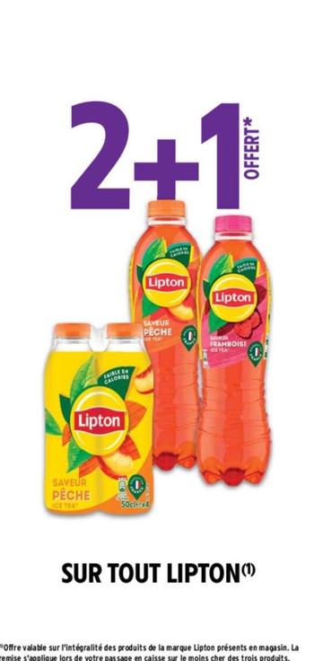Lipton - Sur Tout offre sur Intermarché Express