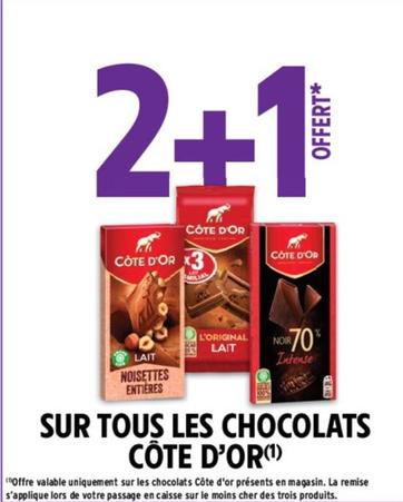 Côte D'or - Sur Tous Les Chocolats offre sur Intermarché Contact