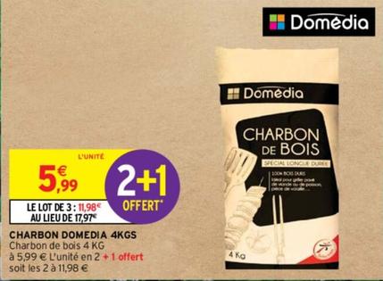 Domedia - Charbon  offre à 5,99€ sur Intermarché Contact