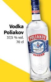 Poliakov - Vodka offre sur Colruyt