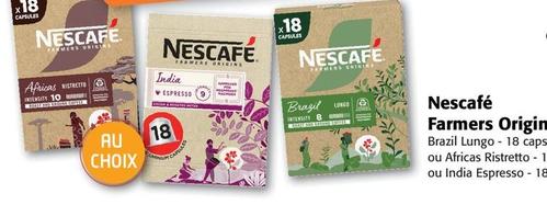 Nescafé - Farmers Origins offre sur Colruyt