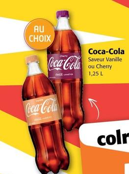 Coca Cola - Saveur Vanille Ou Cherry