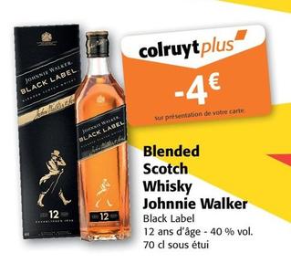 Johnnie Walker - Blended Scotch Whisky