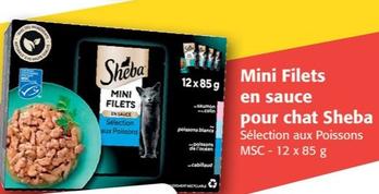 Sheba - Mini Filets En Sauce Pour Chat