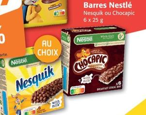 Nestlé - Barres
