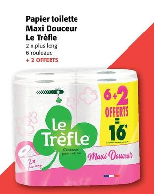 Le Trèfle - Papier Toilette Maxi Douceur 