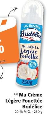 Bridélice - Ma Crème Légère Fouettée