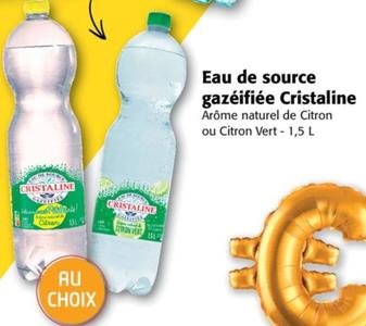 Cristaline - Eau De Source Gazéifiée