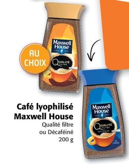 Maxwell House - Café Lyophilisé
