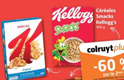 Kellogg'S - Céréales Smacks offre sur Colruyt