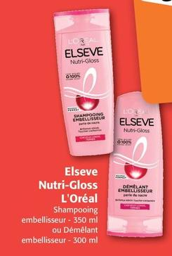 L'oréal - Elseve Nutri Gloss