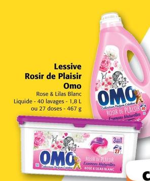 Omo - Lessive Rosir De Plaisir