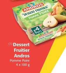 Andros - Dessert Fruitier offre sur Colruyt
