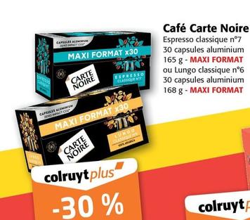 Carte Noire - Café offre sur Colruyt