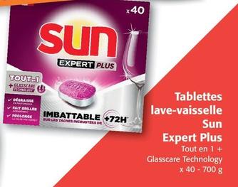 Sun - Tablettes Lave Vaisselle Expert Plus