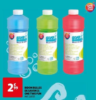 One Two Fun - Bubbles Bulles De Savo offre à 2,99€ sur Auchan Hypermarché