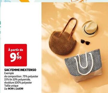 Inextenso - Sac Femme  offre à 9,99€ sur Auchan Hypermarché