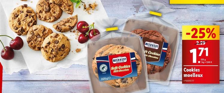 Mcennedy - Cookies Moelleux offre à 1,71€ sur Lidl