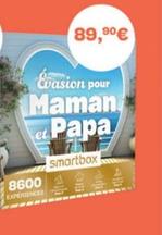 Smartbox - Évasion Pour Maman offre à 89,9€ sur Carrefour Drive
