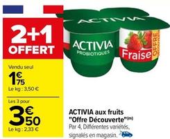 Danone - Activia Aux Fruits Offre Découverte