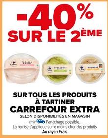 Carrefour - Sur Tous Les Produits À Tartiner Extra