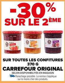 carrefour - sur toutes les confitures 370 g original