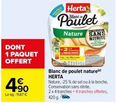 Herta - Blanc De Poulet Nature 