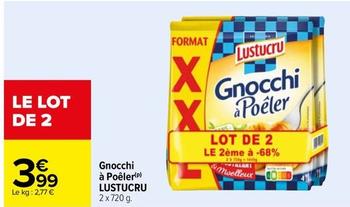 lustucru - gnocchi à poêler