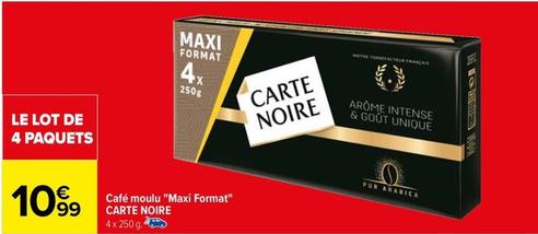 carte noire - café moulu maxi format