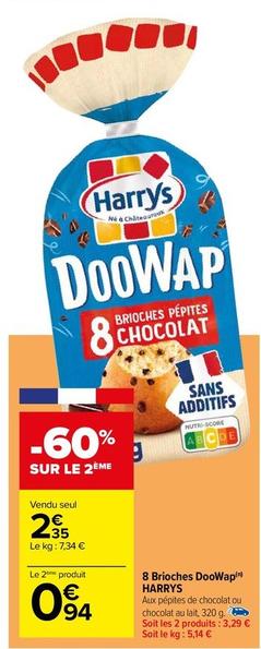 Harry'S - 8 Brioches DooWap