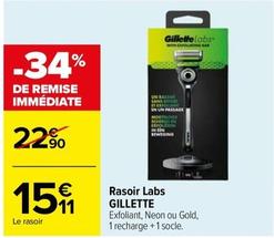 Gillette - Rasoir Labs
