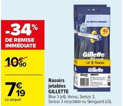 Gillette - Rasoirs Jetables
