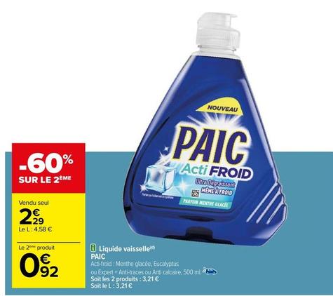 Paic - Liquide Vaisselle