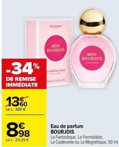 Bourjois - Eau De Parfum offre à 8,98€ sur Carrefour Drive