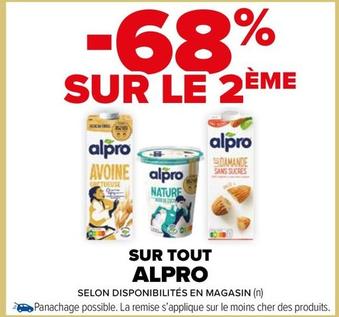 Alpro - Sur Tout  offre sur Carrefour Drive