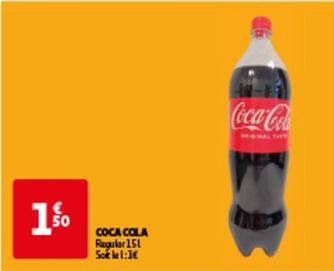 Coca Cola - Regular offre à 1,5€ sur Auchan Hypermarché