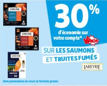 Sur Les Saumons Et Truites Fumés offre sur Auchan Hypermarché