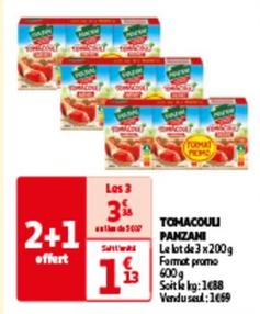 Panzani - Tomacouli offre à 1,13€ sur Auchan Hypermarché