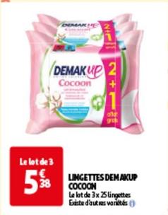 Demak Up - Lingettes Dem Akup Cocoon offre à 5,38€ sur Auchan Hypermarché