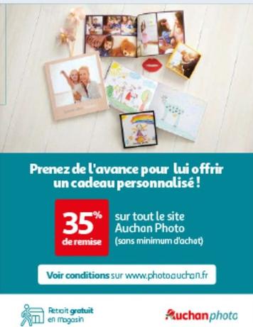 Auchan - Sur Tout Le Site Photo offre sur Auchan Hypermarché