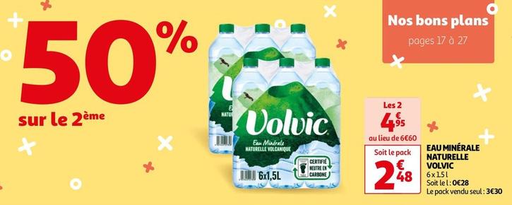 Volvic - Eau Minérale Naturelle offre à 3,3€ sur Auchan Hypermarché