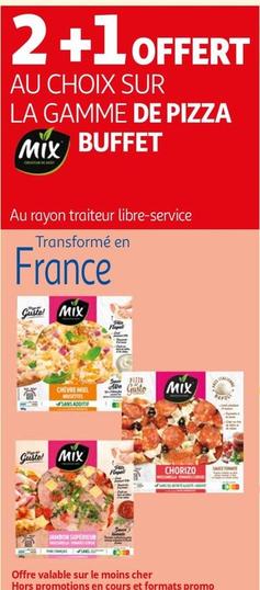 Mix - Sur La Gamme De Pizza Buffet offre sur Auchan Hypermarché