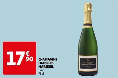 François Marséuil - Champagne  offre à 17,9€ sur Auchan Hypermarché