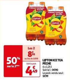 Lipton - Ice Tea Pêche offre à 5,99€ sur Auchan Hypermarché
