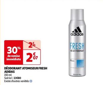 Adidas - Deodorant Atomiseur Fresh  offre à 2,07€ sur Auchan Hypermarché